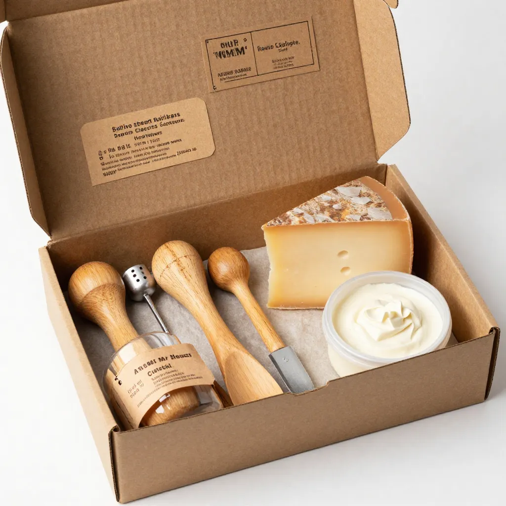 Artisanal food subscription box
